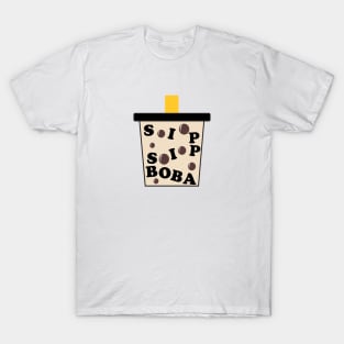 Sip Sip Boba Milk Tea T-Shirt